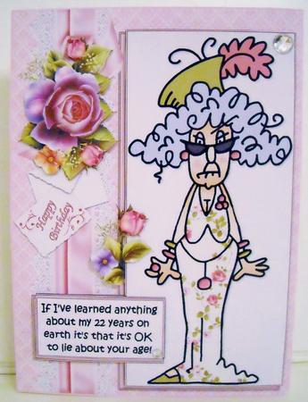 Stella Has Learned Things Quick Card by Pam Stubley