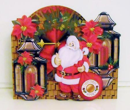 Mini Kit Christmas Time Card Topper by Pam Stubley