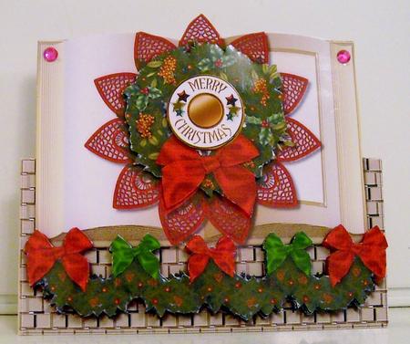 Mini Kit Christmas Book Lace Star by Pam Stubley