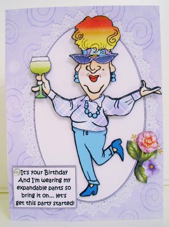 Edna and Her Expandable Pants by Pam Stubley