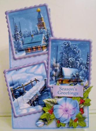 Picture Frames Mini-kit - Magic Country Christmas by Pam Stubley