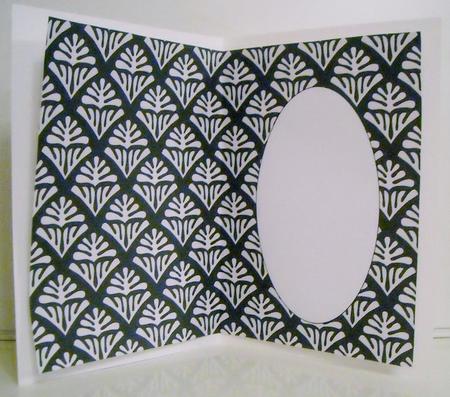 Ornaments Black White Insert by Pam Stubley