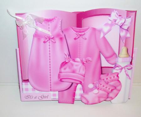 Baby Girl Book Mini Kit by Pam Stubley