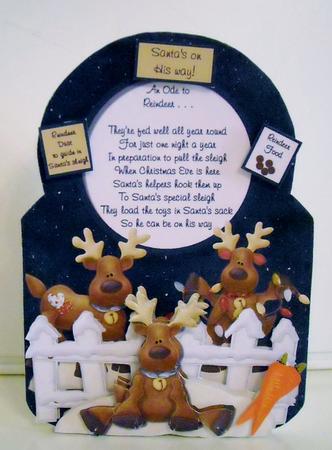 An Ode to Reindeer by Pam Stubley