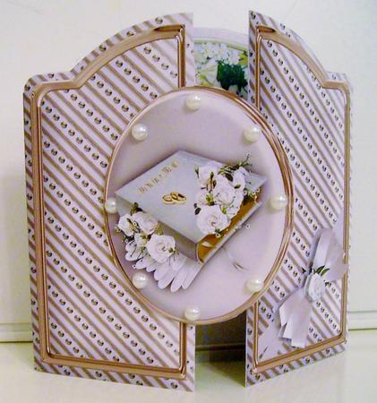 Wedding Bible Gatefold Card Kit by Pam Stubley