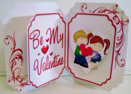 Be My Valentine Pop-up Card Kit by Pam Stubley