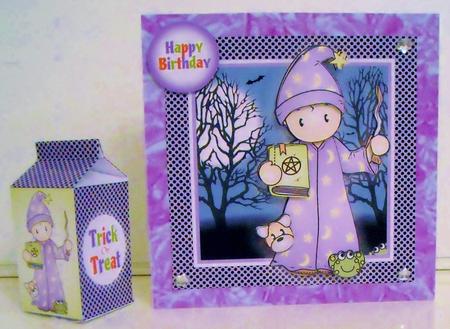 Wizard Andy Topper & Treat Box Mini Kit by Pam Stubley