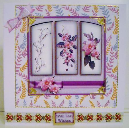 Ruby & Gold Digital Ribbons by Pam Stubley
