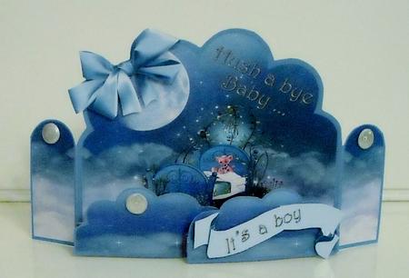 Baby Boy 3D Stand Alone Kits by Pam Stubley