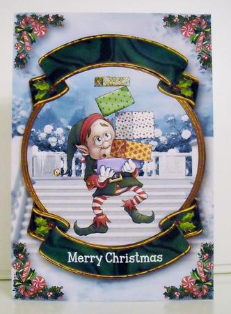 Presents Elf by Pam Stubley