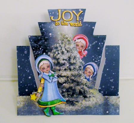 Joy - Center Stepper Card Kit by Pam Stubley