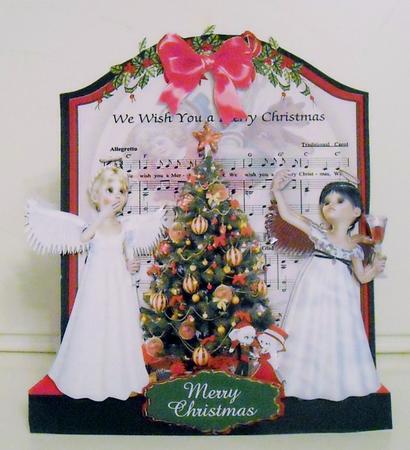 Christmas Angels with Bonus Gift Card by Pam Stubley