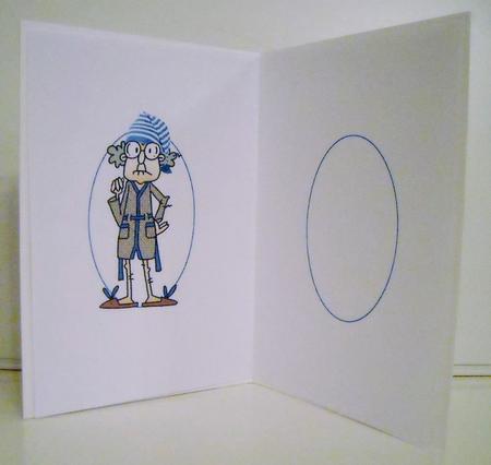 Gus Has Birthday Advice for the Older Gent Insert by Pam Stubley