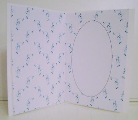 Swirls Teal Insert by Pam Stubley