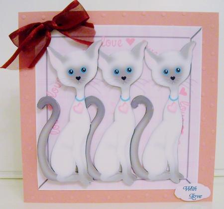 Three Grey Cats Mini Kit by Pam Stubley