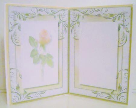 Incert Peach Rose by Pam Stubley