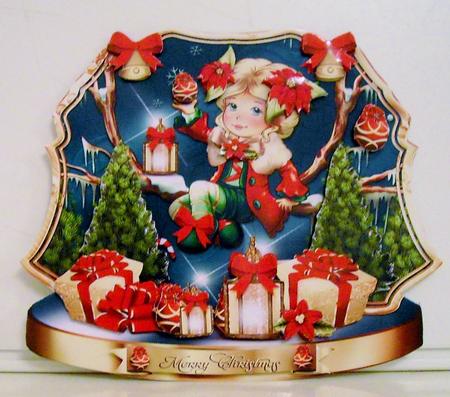 Cute Christmas Girl by Pam Stubley