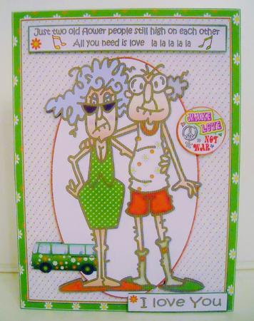 Stella and Gus All You Need is Love Quick Card by Pam Stubley
