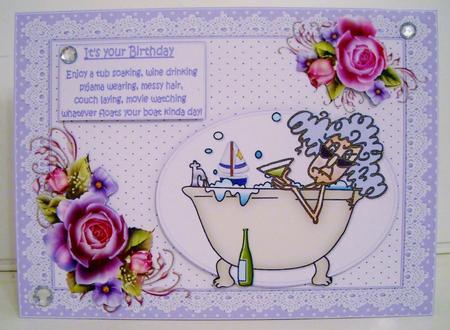 Stella Whatever Floats Your Boat Quick Card by Pam Stubley