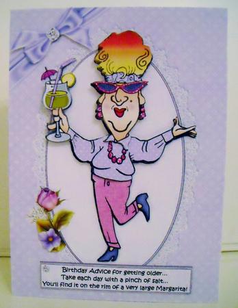 Edna Has Some Birthday Advice by Pam Stubley