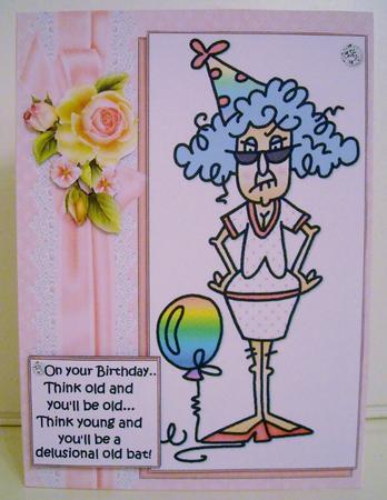 Stella Says Think Young Quick Card by Pam Stubley