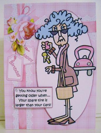 Stella and Her Spare Tire Quick Card by Pam Stubley