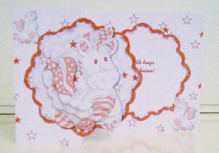 Patchwork Unicorn 2 - Scalloped Fold Back Mini Kit by Pam Stubley