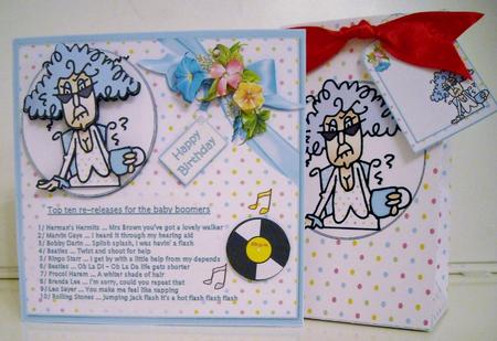 8x8 Stella's Top Ten Baby Boomer Hits Revised Mini Kit by Pam Stubley
