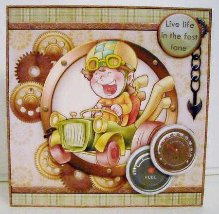 You Drive Me Crazy Humorous Quick Card by Pam Stubley