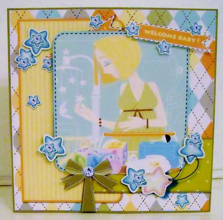 Baby Love Decoupage Mini Kit by Pam Stubley