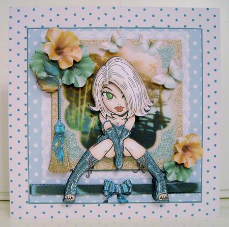 The Cabaret Card Front Kit by Pam Stubley