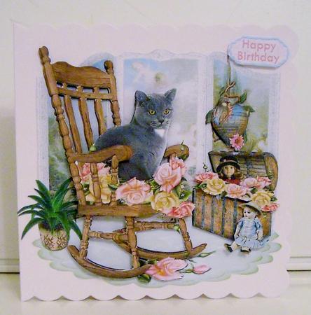Orlando's Chair Shaped Card Mini Kit by Pam Stubley