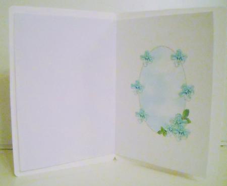 My Lady in Aqua - Insert by Pam Stubley