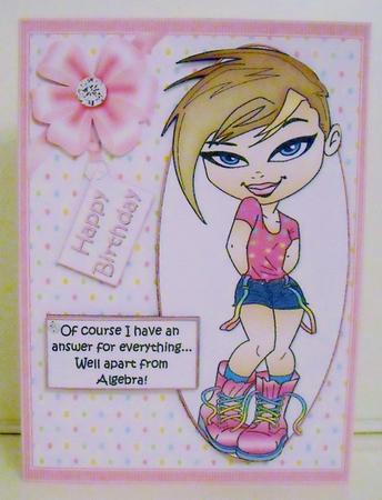Teen Diva Has All the Answers Quick Card by Pam Stubley