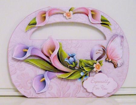 Lovely Lilies Basket Mini-kit by Pam Stubley