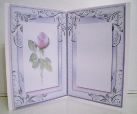 Incert Lovely Lilac Rose . by Pam Stubley