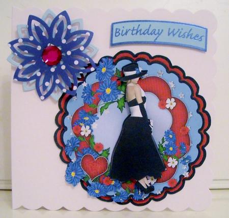 Scalloped Topper Mini Kit - Asters & Dreams by Pam Stubley
