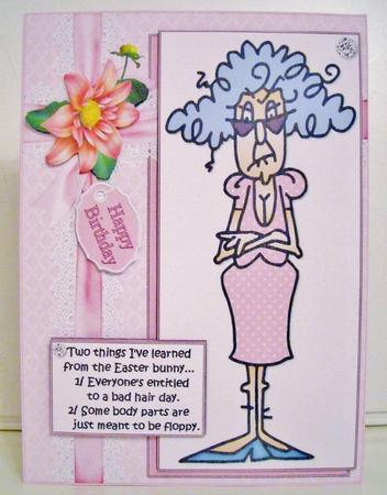 Stella Has Learned from the Easter Bunny Quick Card by Pam Stubley