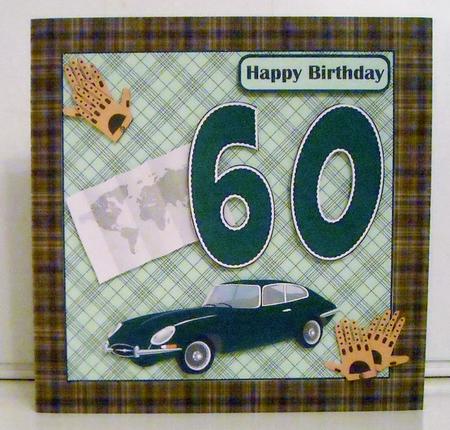 'any Age' with British Green Jaguar Card Kit by Pam Stubley