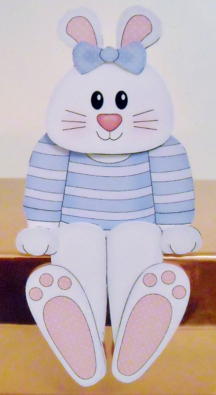 3D on the Shelf Card Kit - Dipsy Bunny by Pam Stubley