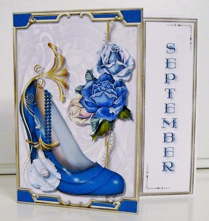 September's Stone is Sapphire - Card Kit by Pam Stubley