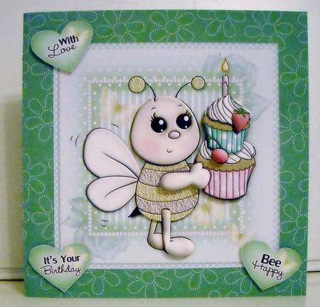 Birthday Bee Mini Kit by Pam Stubley