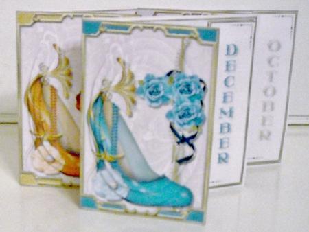 December's Stone is Turquoise - Card Kit by Pam Stubley