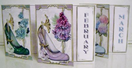 February's Stone is Amethyst - Card Kit by Pam Stubley