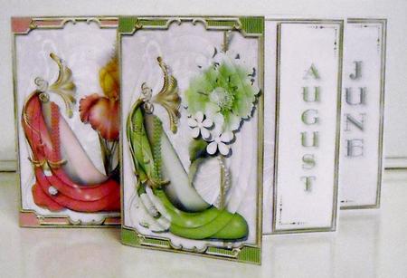 August's Stone is Peridot - Card Kit by Pam Stubley