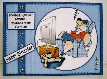 Football, Recliner Remote -  Quick Card by Pam Stubley
