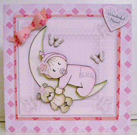 Moon Baby Girl Mini Kit - New Baby Girl by Pam Stubley
