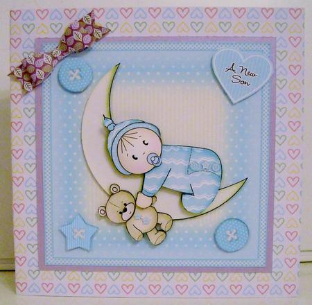 Moon Baby Boy Mini Kit - New Baby Boy by Pam Stubley