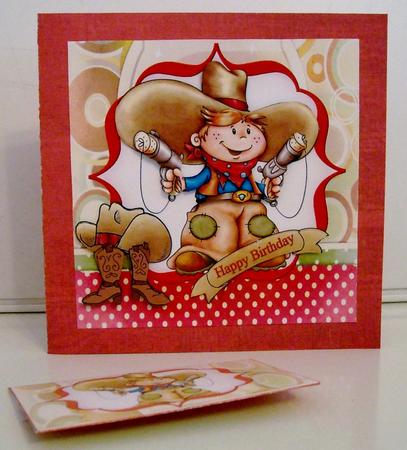 8x8 My Special Little Cowboy Mini Kit by Pam Stubley