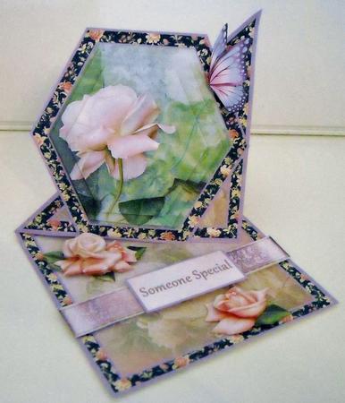 Twisted Easel Kit - Summer Roses by Pam Stubley